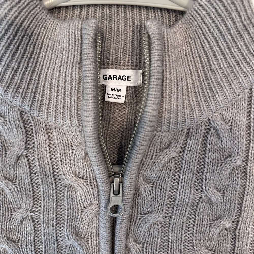 Garage Cropped Quarter Zip - Picture 3 of 4